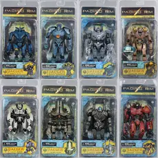 NECA Pacific Rim mecha Batalha Danos wanderer Alpha Eureka Tango Lobo Modelo Móvel Mão Para Fazer