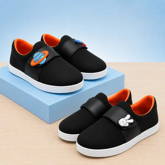 Kit Tênis Infantil Calce Facil Masculino Casual Confortavél