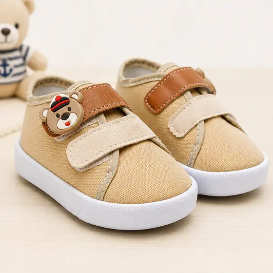 Tênis Star Infantil Menino Com Aplicação Moderno e Casual Menino
