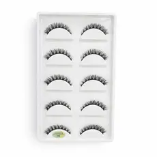 Cilios postiços 3D E08 MINI - Cartela com 05 pares