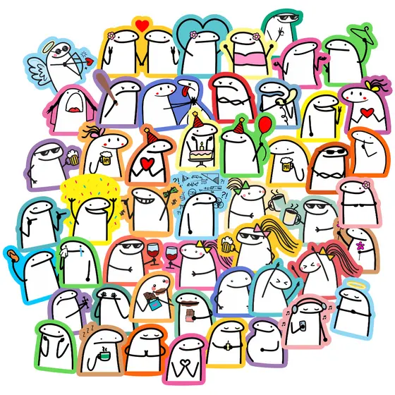 Imãs De Quadro Magnético Flork Sortidos - 50 Unid