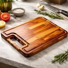 Tabua Corte Carne Churrasco Legumes Servir Madeira Moderna Personalizada com nome