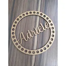 Base Mandala de Nome 20 cm MDF