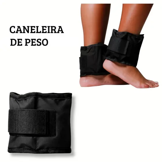 Caneleira de Treino com Peso Ajustável Unidade para Academia Exercícios Funcionais Profissional Plus