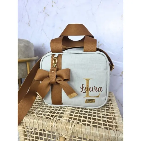 Bolsa frasqueira maternidade personalizado