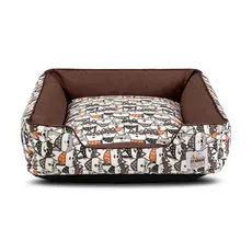 Cama de Cachorro Impermeável Caminha Pet com Zíper Pandora Várias Cores Confortável Fácil Limpeza