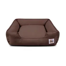 Cama de Cachorro Impermeável Caminha Pet com Zíper Pandora 73x73 Capuccino