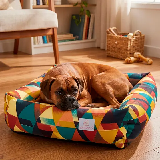 Cama de Cachorro 100% Impermeável com Proteção UV Caminha Pet Hanna 63x63 Várias Cores