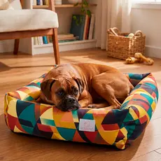 Cama de Cachorro 100% Impermeável com Proteção UV Caminha Pet Hanna 63x63 Várias Cores