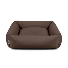Cama de Cachorro Impermeável Caminha Pet com Zíper Hanna 73x73 Capuccino