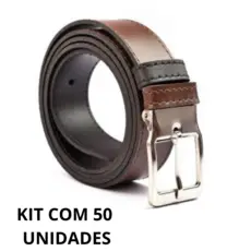 Kit 50 Unidades Cinto Masculino Dupla Face Oferta Limitada Estoque Esgotando
