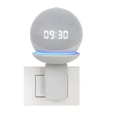 Suporte para Alexa Echo Dot 4 Tomada Compartimento para Fios