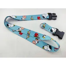 Cordão para pescoço Snoopy chaveiro com engate rápido para moto, chaveiro, Chupeta ou crachá