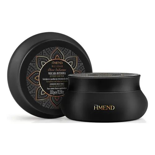 Máscara Óleos Indianos Millenar Amend 300g - Nutrição Profunda