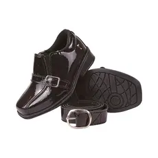 Sapatinho Social  Infantil Masculino Menino Para Igreja Batizado Casamento+ cinto
