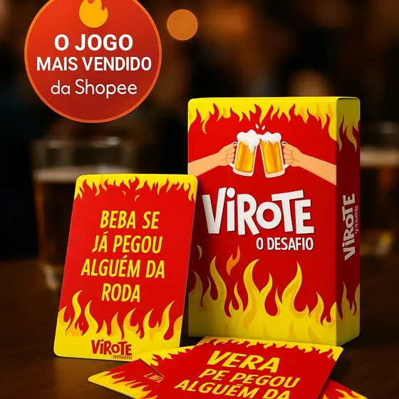 Jogo de Cartas para Beber – faz o desafio ou bebe uma dose? 54 Cartas | Festa | amigos | familia