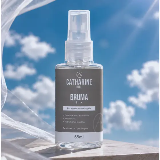 Bruma Fixadora Brumafix Catharine Hill Travel 65ml Fixador de Maquiagem Vegano Hidratante