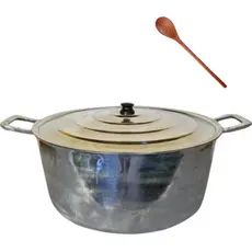 Panela Grande 60cm Alta Aluminio Batido Fundido 50 Litros