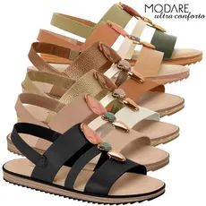 Sandália Feminina Rasteirinha Modare Predaria Casual Leve Confortável Macia Original