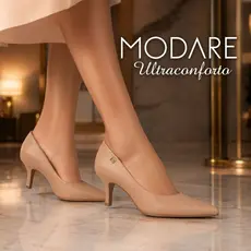 Scarpin Feminino Salto Fino Médio Confortável Modare Ultraconforto Escritório Moda Elegante Original