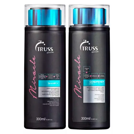 Kit Truss Miracle Shampoo e Condicionador 300ml