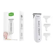 Mini Maquina Cortar Cabelo Bebe Crianca Portatil Kemei 1319