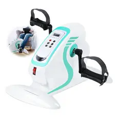 Pedal Exercitador Elétrico Portátil para Braços e Pernas com Controle Remoto Ajustável