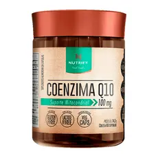Suplemento Coenzima Q10 Em Pote De 60 Cápsulas Nutrify