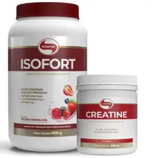 Combo Isofort Whey Isolado + Creatina Mono 300g Vitafor