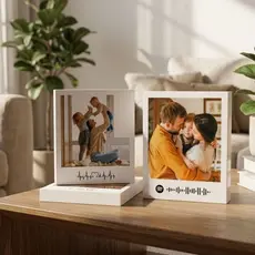 Kit 6 Quadros Mesa Personalizados com Foto — Presente Namorados, Casal, Amor, Quadro Decorativo - Sala - Mães