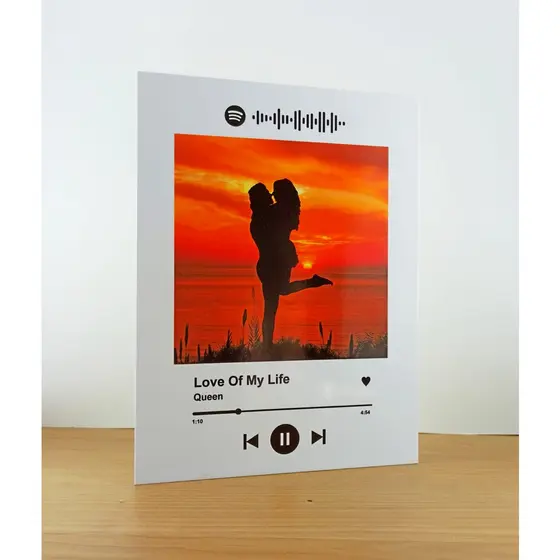 Quadro Spotify Personalizado