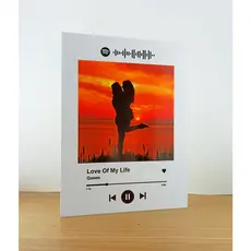 Quadro Spotify Personalizado