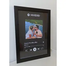 Quadro Interativo Spotify - Personalizado