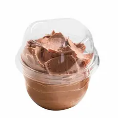 100 un Potes 110ml c/ Tampa Alta G670 para Doces e Mousses Galvanotek Premium