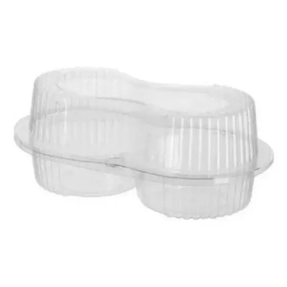 50un Embalagem Para 2 Cupcakes Doce Salgado Galvanotek G14