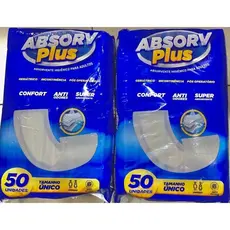 Absorv Plus Kit C/ 2 Pacotes Higiênico para adultos