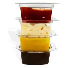 200unid Embalagem Pote para Molho e Geleia 30ml