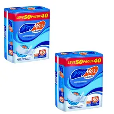 Kit Com 2 Absorventes Geriátrico Pro Max Com 100 Unid