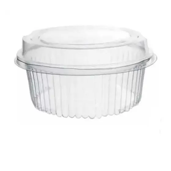 100un Embalagem Pote Doce Redondo 170ml Transparente G640