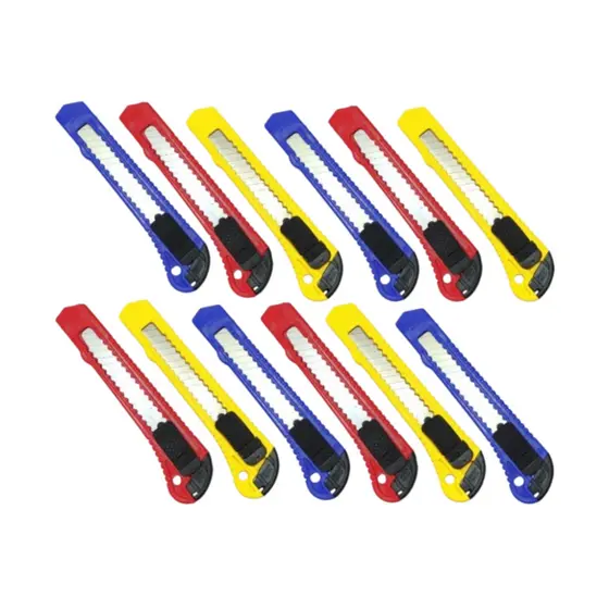 Estilete Trava Lâmina 18mm Largo Grande Profissional Gadan