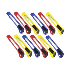 Estilete Trava Lâmina 18mm Largo Grande Profissional Gadan