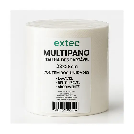 300Un Toalhas Descartáveis em Rolo 28x28cm - Multiplano Wiper Limpeza Reutilizável Lavável Absorvente