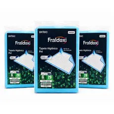 60un Tapete Higiênico Pet 60×60 cm Alta Absorção 3 Pacotes com 20 Unidades