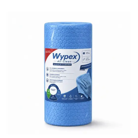 100Un Pano de limpeza pesada Wypex Para Óleo e graxa 20x15cm