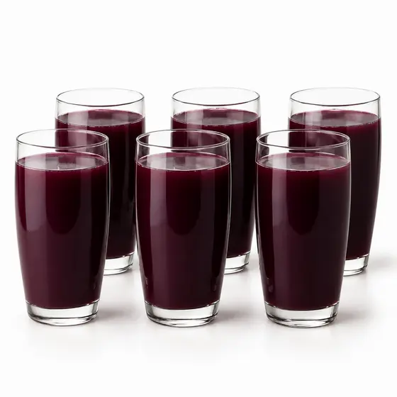 Jogo de Copos de Vidro Oca 300ml com 06 Vidro suco bebidas agua cozinha mesa drink bar restaurante