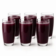 Jogo de Copos de Vidro Oca 300ml com 06 Vidro suco bebidas agua cozinha mesa drink bar restaurante