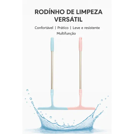 Rodinho de limpeza multiuso