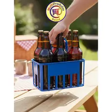 Porta Cerveja Litrão 1000ml ou 600ml Squeeze Cesta Para 6 Unidades de Garrafas