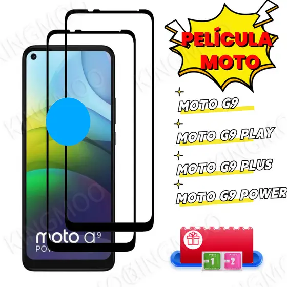 PELÍCULA 3D 9D MOTO G9 / G9 PLAY / G9 PLUS / G9 POWER Película de Vidro para Celular