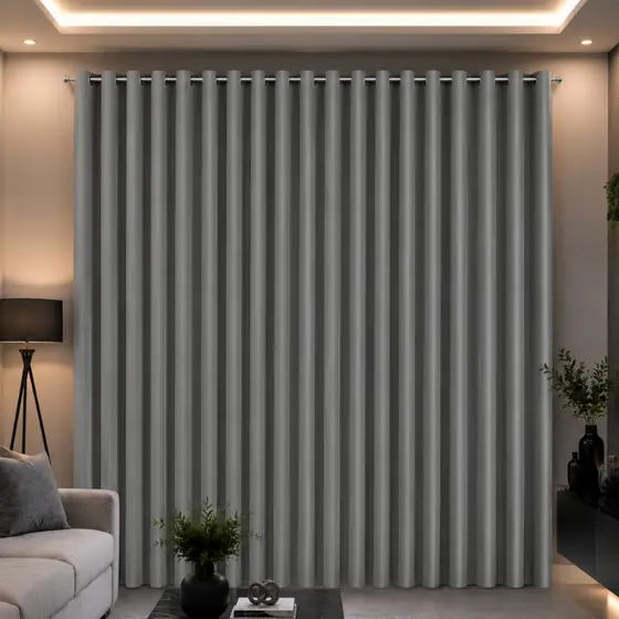 Cortina Blackout em Tecido 2 a 5 Metros Janela Sala Quarto Escritório